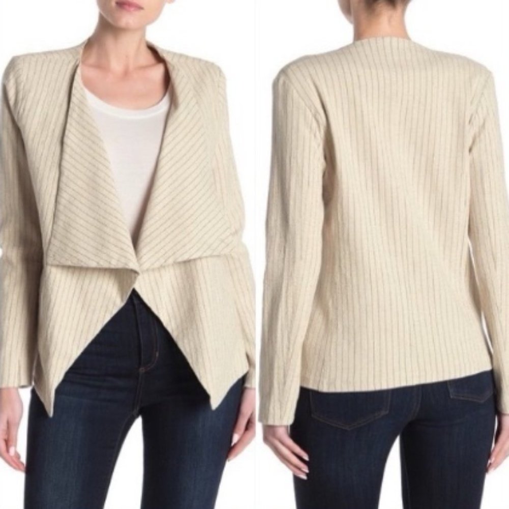 BLANKNYC Linen Drape FrontJacket